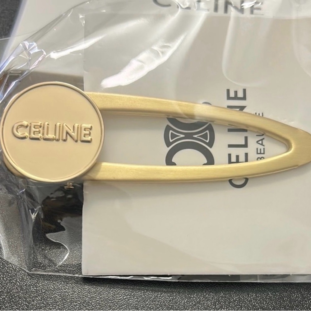 GWP- Celine Beaute Gold Hair Clip